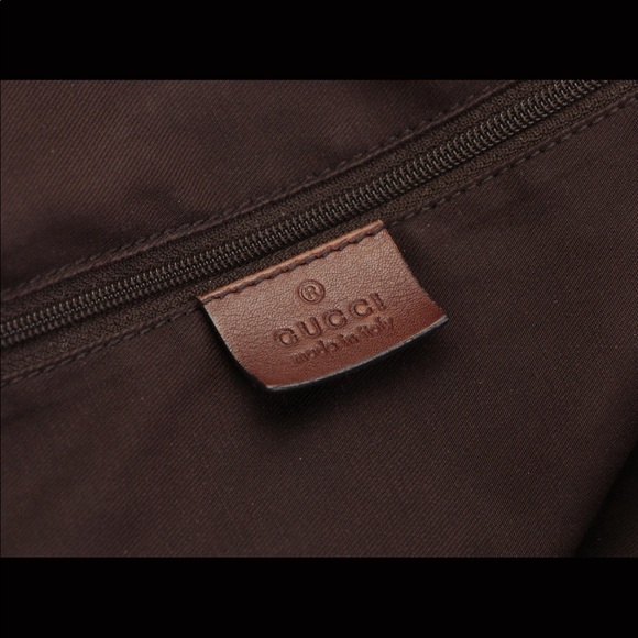 Gucci Brown/Beige GG Canvas Sukey Satchel - Picture 5 of 15